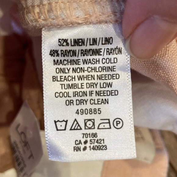 LOfT Linen Shorts - Picture 4 of 6